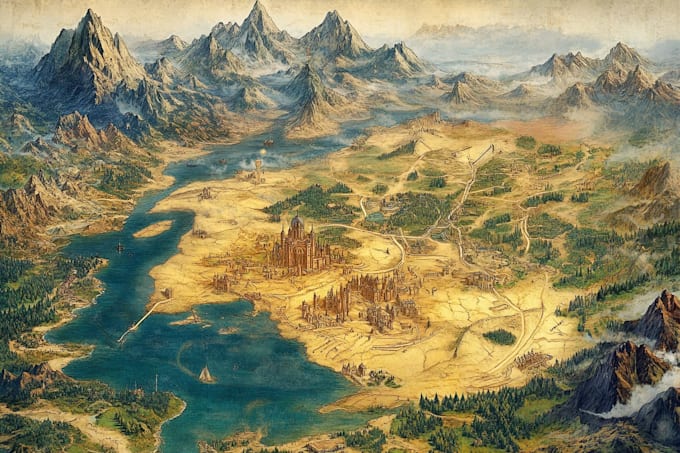draw a custom map