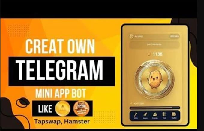 do pro custom coded telegram bot tapswap bot