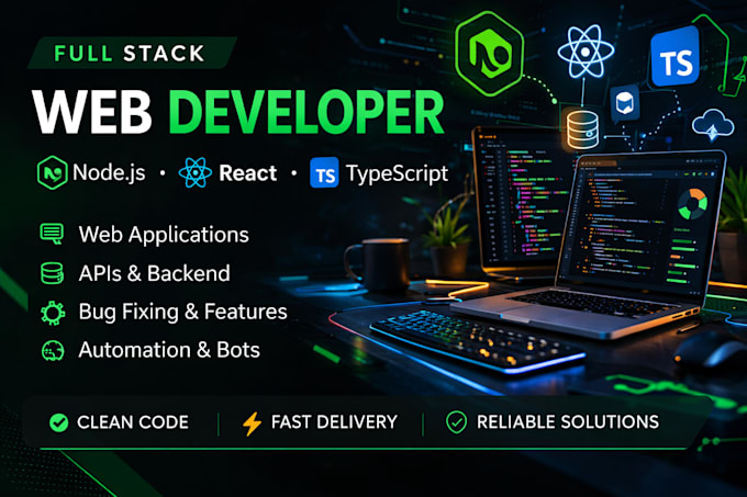 Develop a custom full stack web application by Ruanfguimaraes | Fiverr
