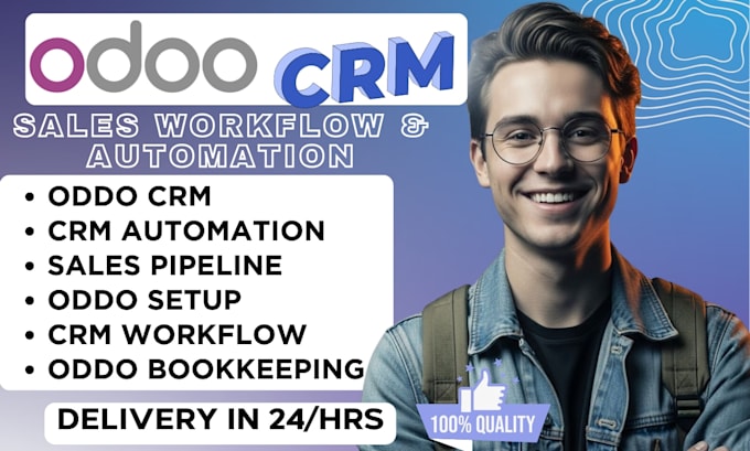 do oddo crm setup, pipeline automation and sales workflow automation