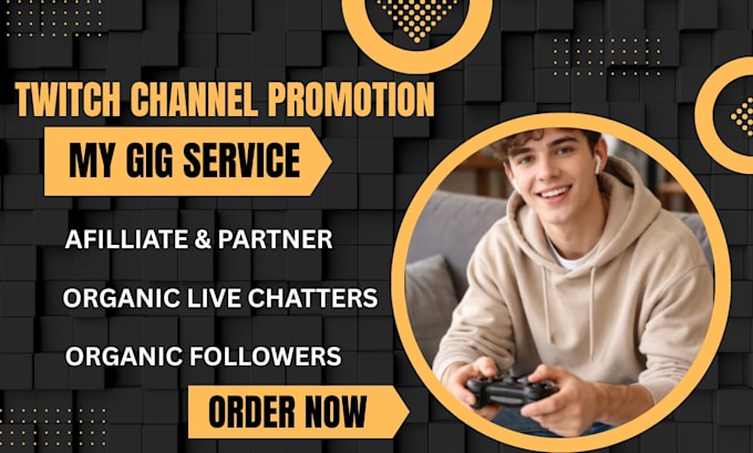 help increase visibility for your twitch streams