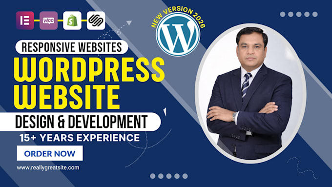 develop a wordpress website with elementor and woocommerce