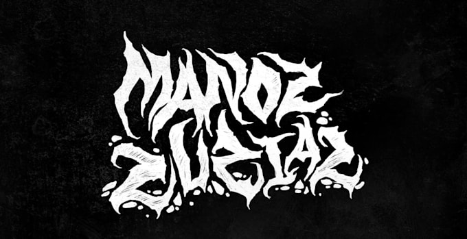 design a bold punk rock band logo