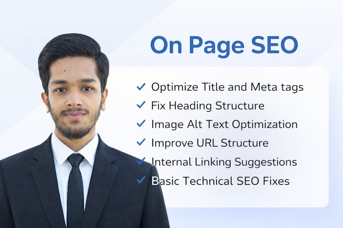 optimize wordpress on page SEO with yoast or rank math