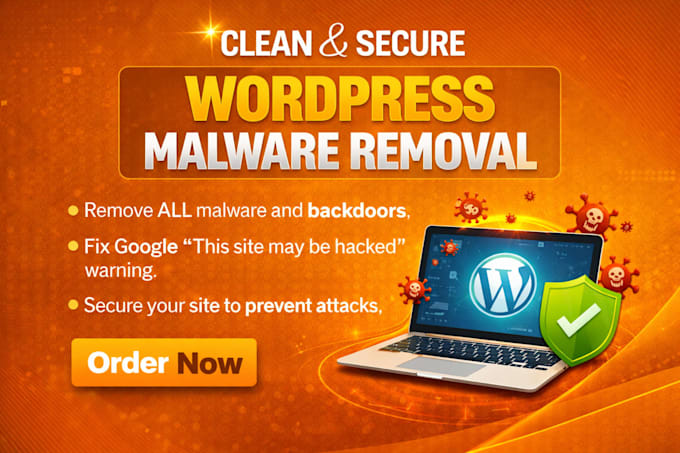clean hacked wordpress site, remove malware backdoors, clean core files