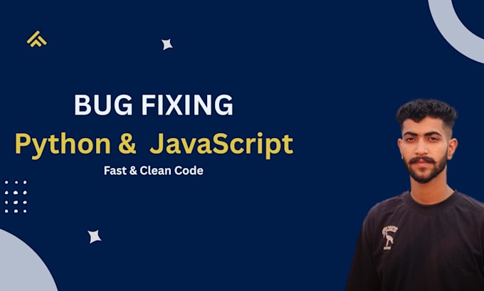 fix bugs in your python or java script code