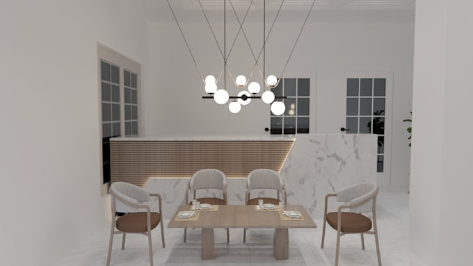 create interior design for your commercial spaces