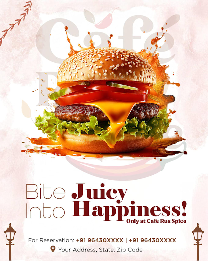design modern instagram post design