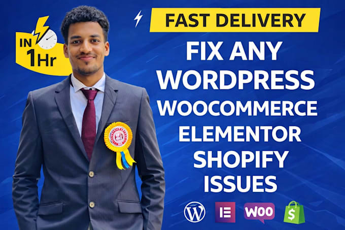 fix wordpress issues, woocommerce fix, elementor issues