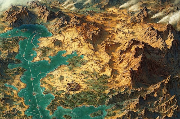 draw custom fantasy map