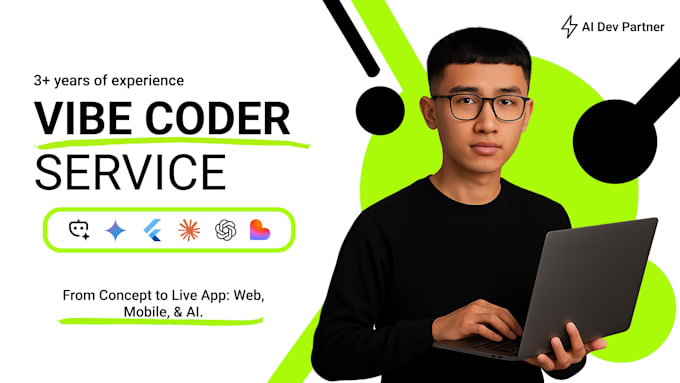 be your vibe coder for any custom app or ai concept