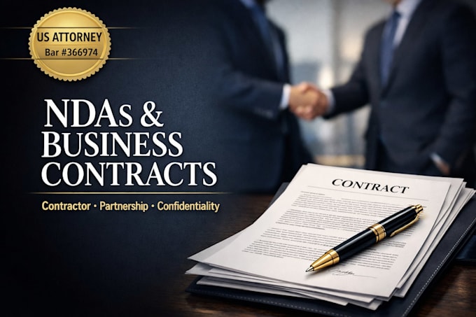 draft bulletproof ndas, independent contractor and partnership agreements