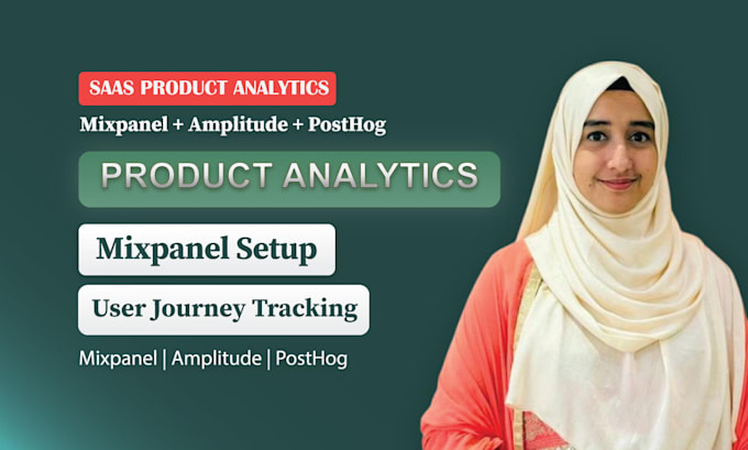 set up mixpanel amplitude or posthog product analytics tracking for saas apps