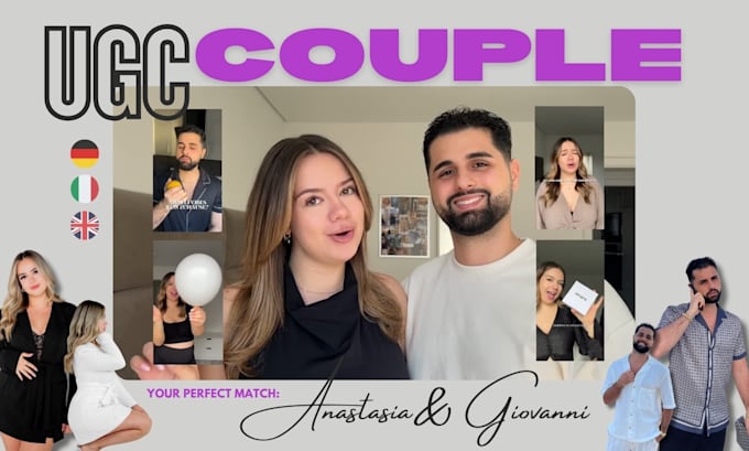 create a ugc, tiktok, reel, facebook ad in german for you