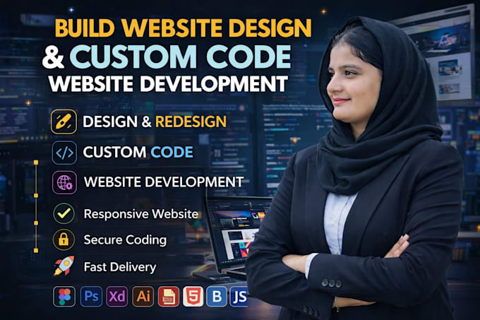 build website design, website development, website ui ux deisgn, ux design