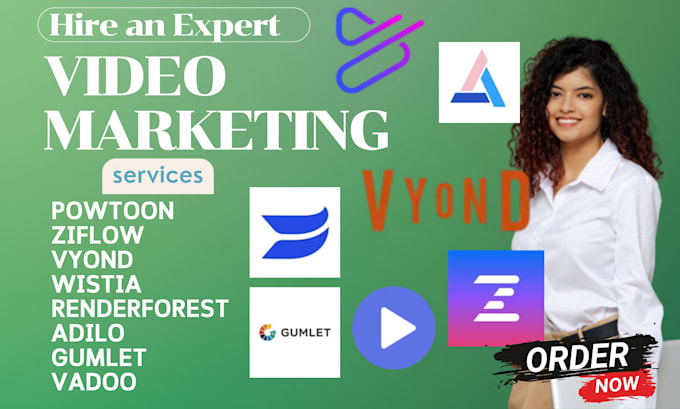 do marketing video powtoon ziflow vyond wistia renderforest adilo gumlet vadoo