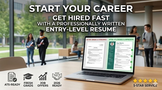 write an entry level resume for students and graduates