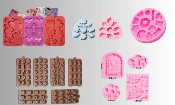 make custom 3d silicone mold design for resin soap candle casting injection mold