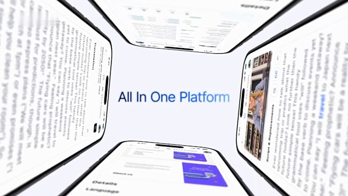 create a saas explainer video, software demo, product launch video for your app