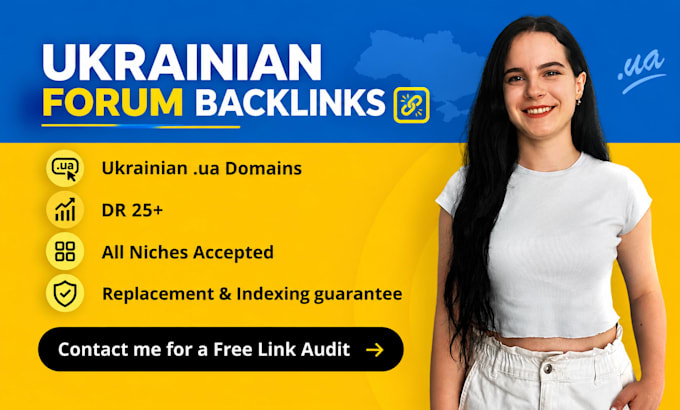 build ukrainian forum backlinks for off page SEO