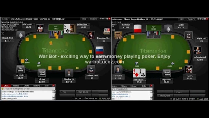 develop poker club gg table bot with business automation and machine learning