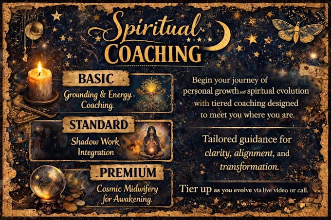 provide intuitive spiritual coaching