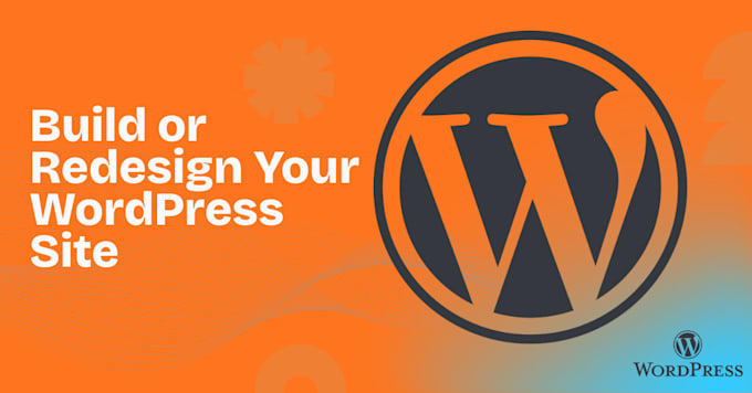design, develop, or redesign a professional wordpress website