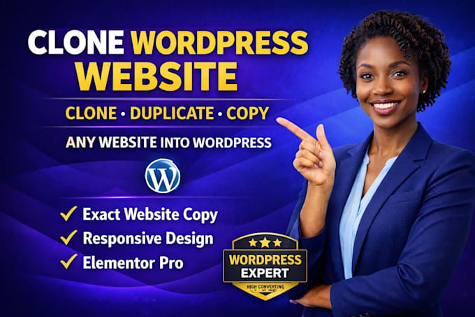 Clone, copy, duplicate or redesign any wordpress website using ...
