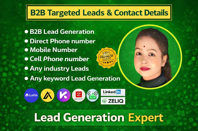 do linkedin b2b lead generation with GEO targeted verified leads