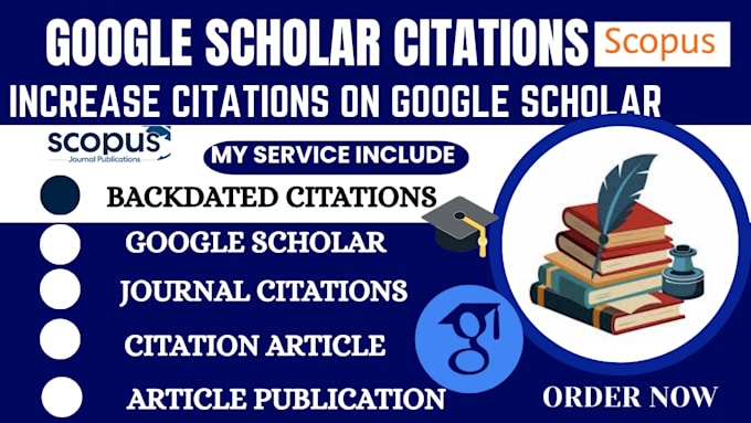 increase and backdate google scholar citations using researchgate and journals