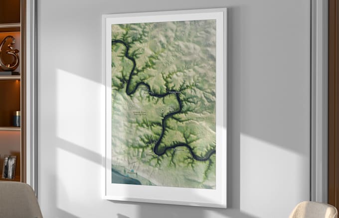 create a geographically accurate, printable map for your location
