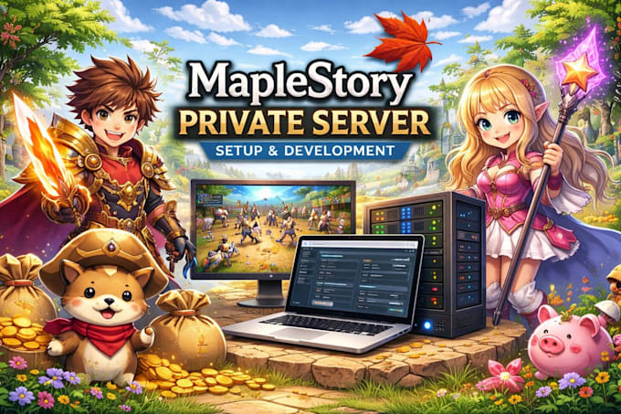 create and setup a professional maplestory private server msps