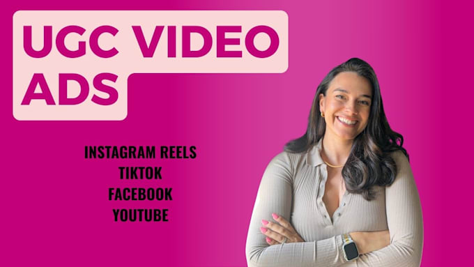 create ugc video ads for tiktok, instagram or facebook