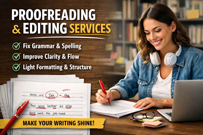 proofread and edit your documents