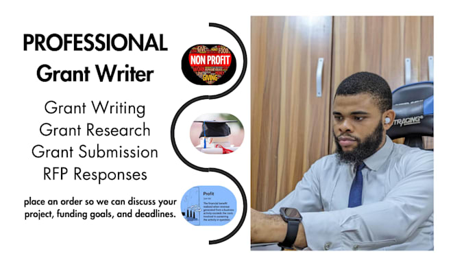 do grant writing, grant application and business plan