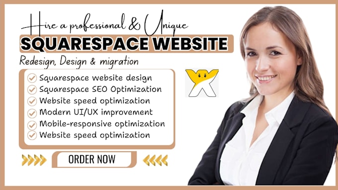 design or redesign  squarespace website, squarespace redesign, squarespace SEO