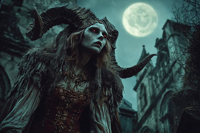 fantasy horror and fantasy horror character