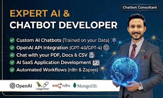 Build a custom ai chatbot and integrate openai api into your web app by ...