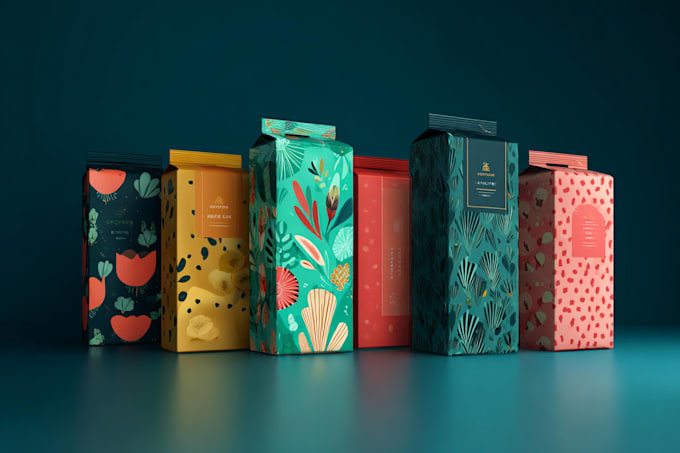 design artistic pouch and packaging