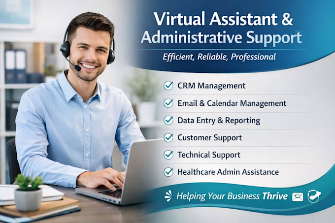 do virtual assistant and admin task