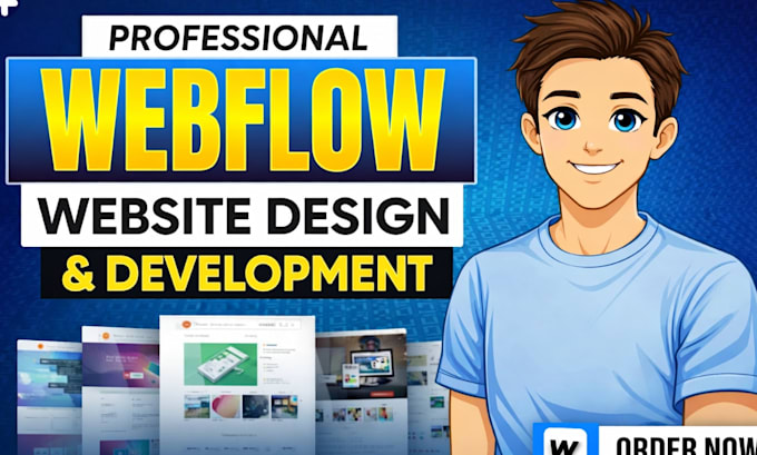develop or design webflow website, figma to webflow, webflow expert