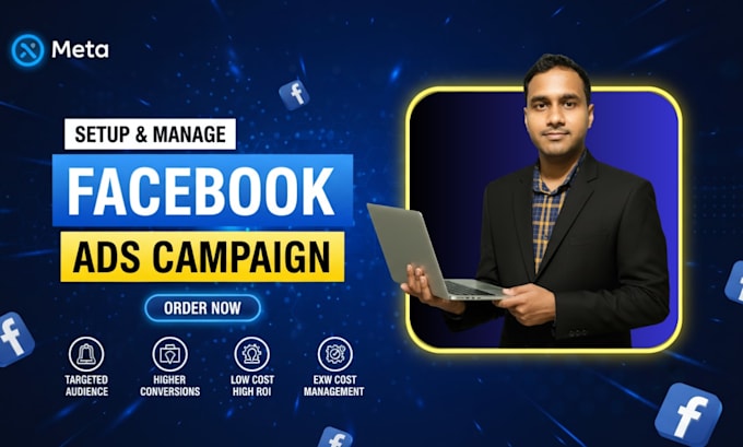 create, manage and optimize facebook ads campaigns for high ROI