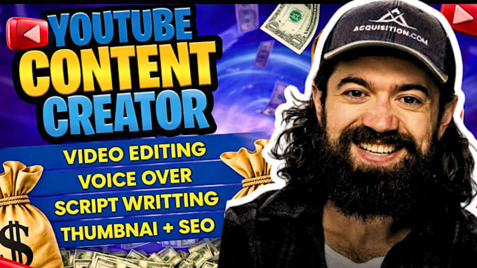 be your faceless yt video editor and content creator