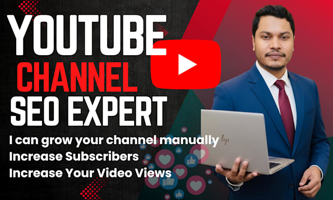 create, setup, and optimize your yt channel with full SEO