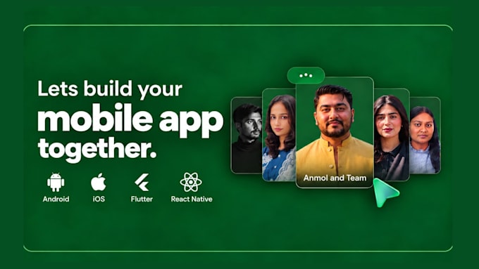 build ai powered mobile app with a custom ai agent in react native or flutter