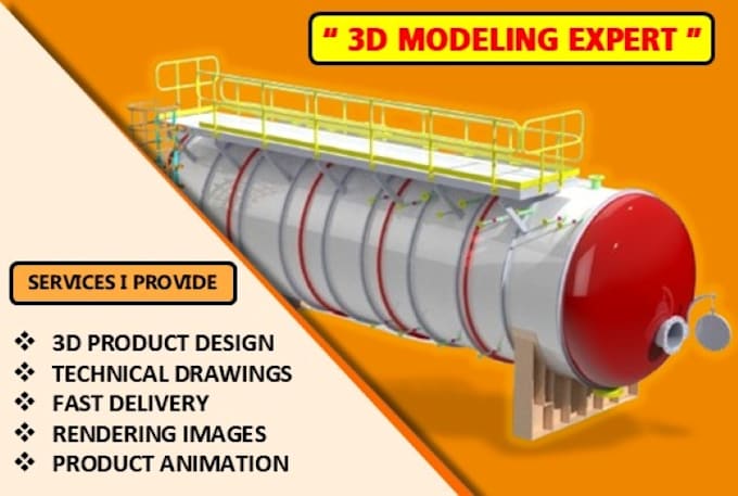 design 3d models for 3d printing and rendering