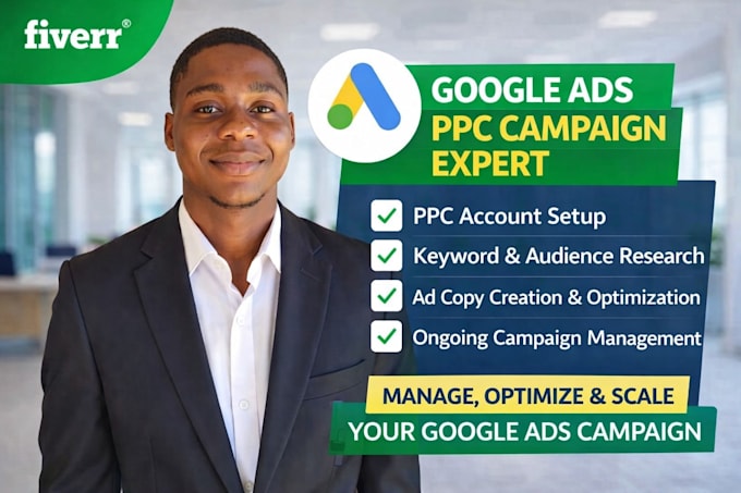setup google ads campaign for PPC and SEM marketing shopping ads for sales