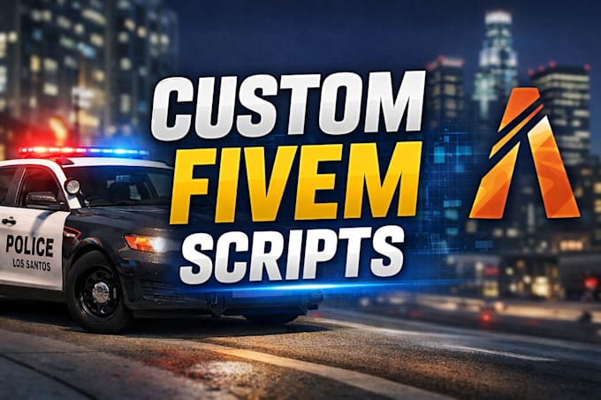 do custom fivem scripts, gta v rp systems, esx and qbcore mods
