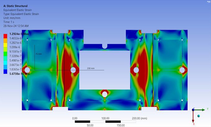 perform fea and structural analysis in ansys workbench