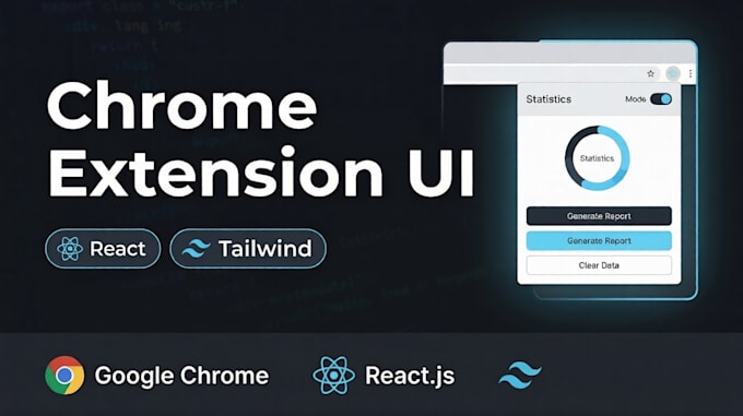 Build a high conversion react and tailwind ui for your chrome extension ...